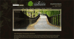 Desktop Screenshot of oakmeadowcremation.com